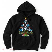 This Is My Christmas Pajama Shirt Funny Christmas Shark Tree Hoodie thumb 0