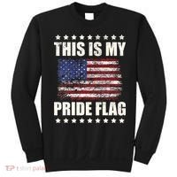 This Is My Pride Flag USA American 4th of July Patriotic Sweatshirt thumb 0