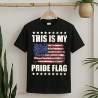 This Is My Pride Flag USA American 4th of July Patriotic T-Shirt thumb 2