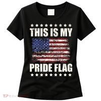 This Is My Pride Flag USA American 4th of July Patriotic Women's T-Shirt thumb 0