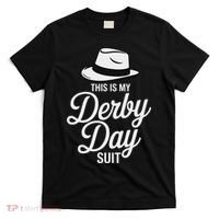 This Is My Derby Day Suit Funny Fedora Style T-Shirt thumb 0