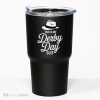 This Is My Derby Day Suit Funny Fedora Style Tumbler thumb 0