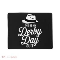 This Is My Derby Day Suit Funny Fedora Style Mousepad thumb 0
