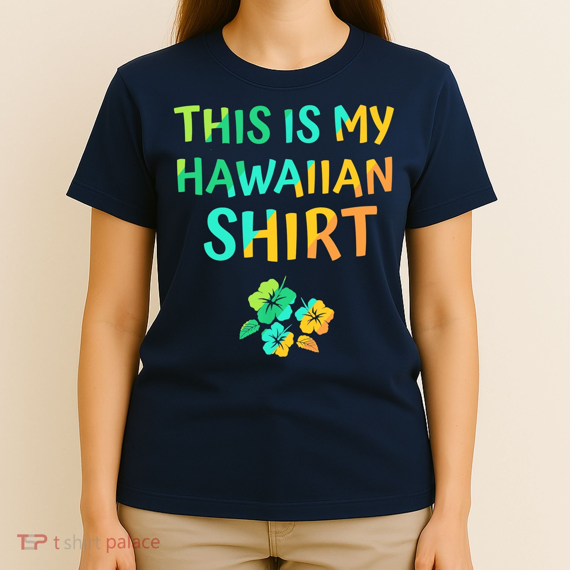 This Is My Hawaiian Tropical Luau Costume Party Hawaii T-Shirt