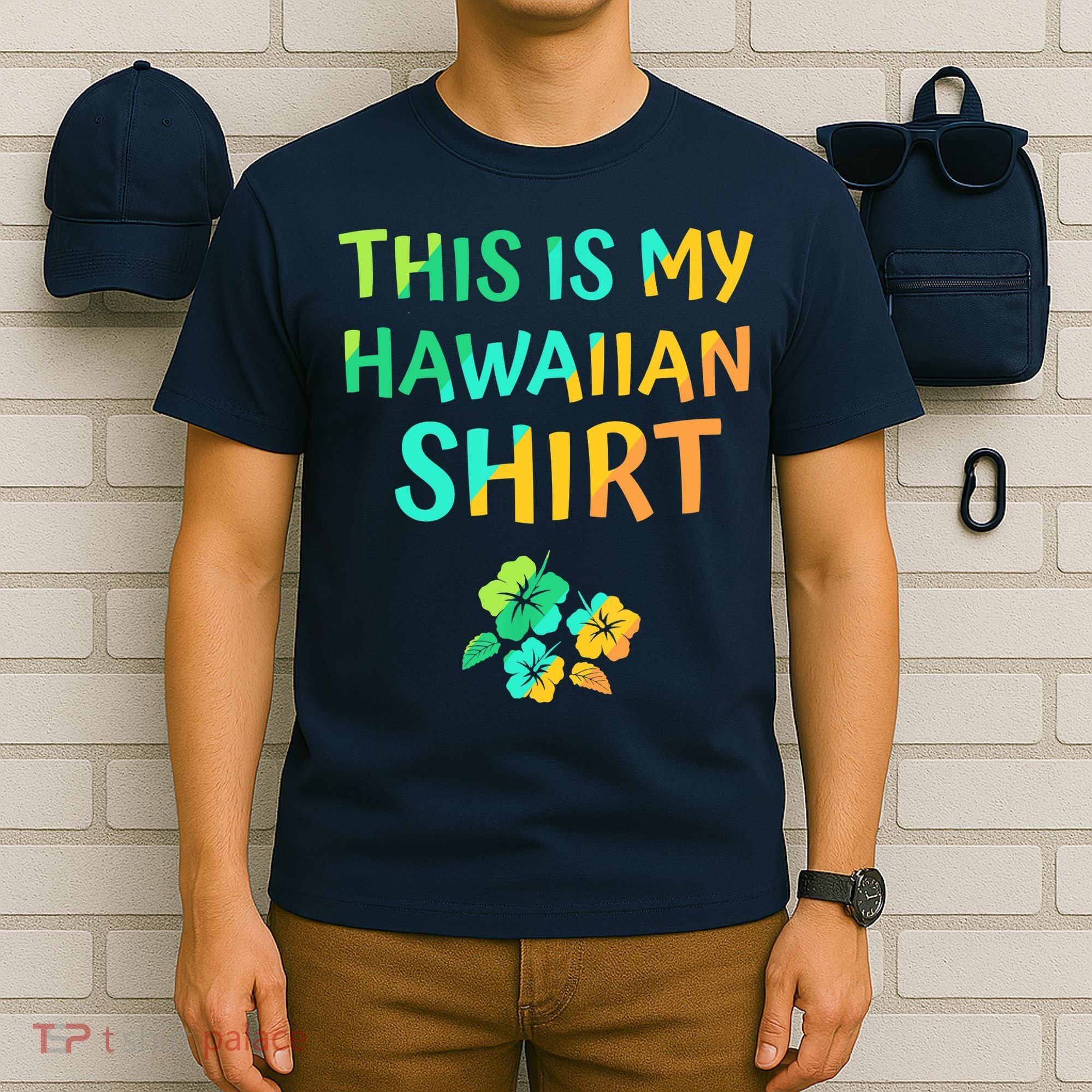 This Is My Hawaiian Tropical Luau Costume Party Hawaii T-Shirt