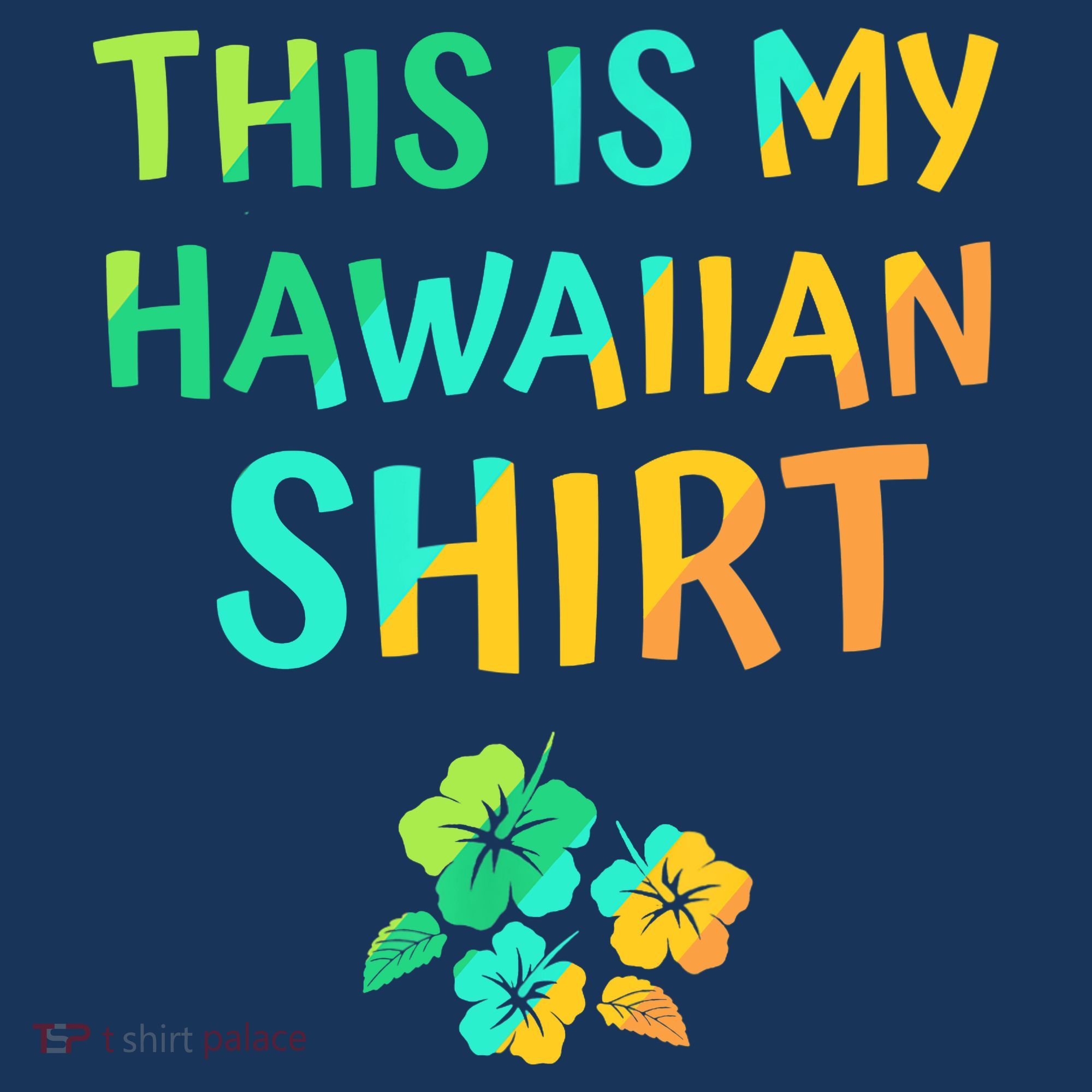 This Is My Hawaiian Tropical Luau Costume Party Hawaii Women's Hoodie