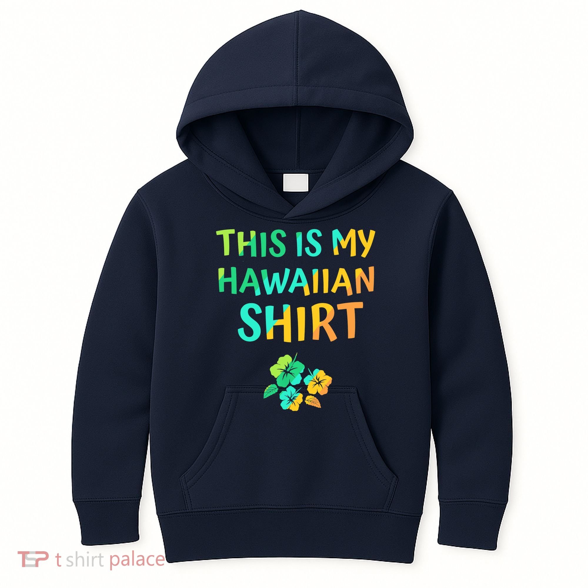 This Is My Hawaiian Tropical Luau Costume Party Hawaii Kids Hoodie