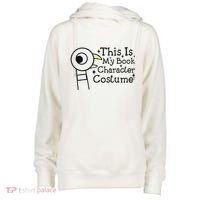 This Is My Book Character Costume Womens Funnel Neck Pullover Hood thumb 0
