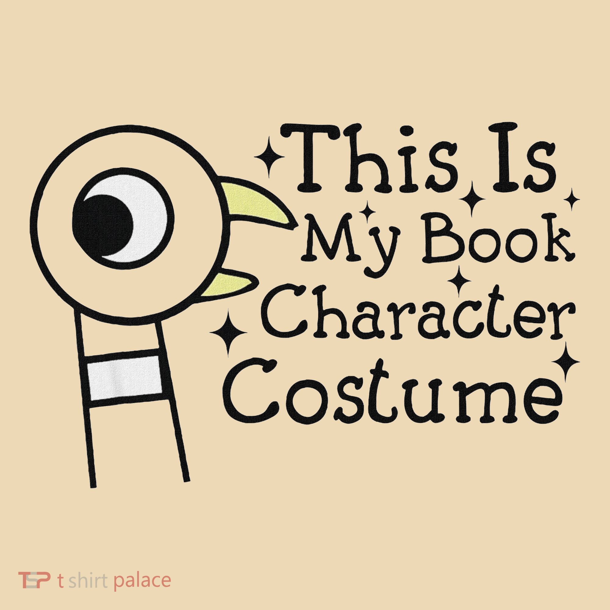 This Is My Book Character Costume Tote Bag
