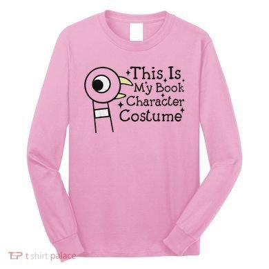 This Is My Book Character Costume Long Sleeve Shirt