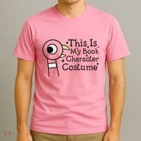 This Is My Book Character Costume T-Shirt thumb 3