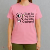This Is My Book Character Costume T-Shirt thumb 4