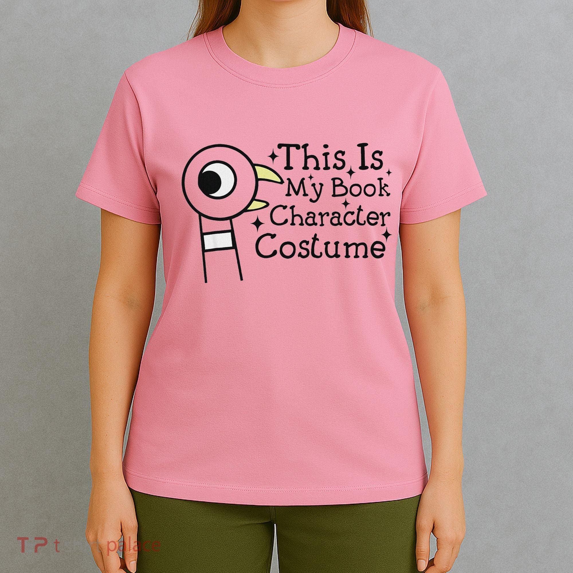 This Is My Book Character Costume T-Shirt