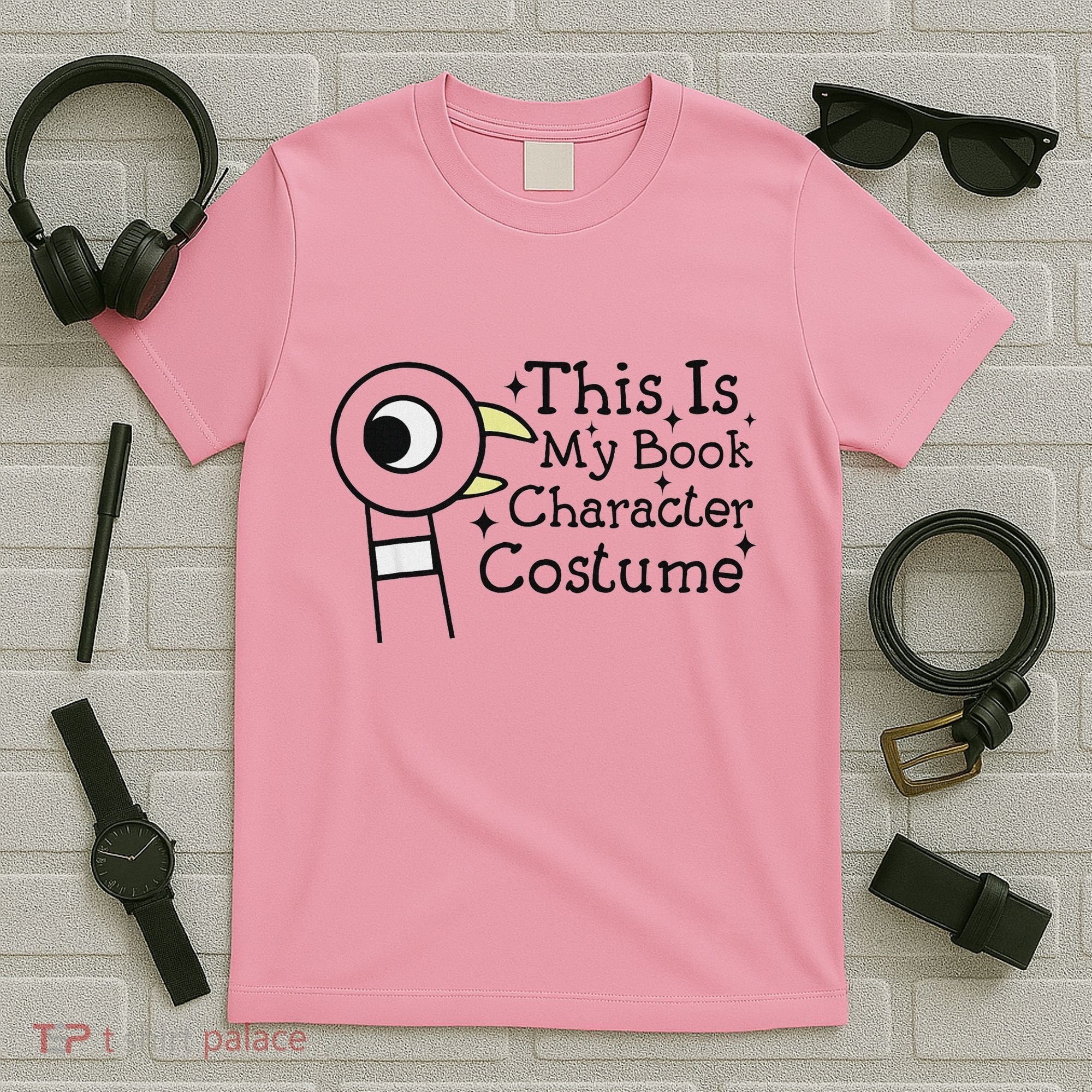 This Is My Book Character Costume T-Shirt