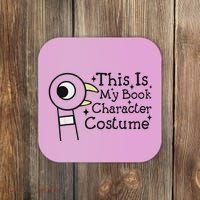 This Is My Book Character Costume Coaster thumb 0