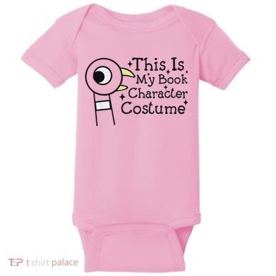 This Is My Book Character Costume Baby Bodysuit
