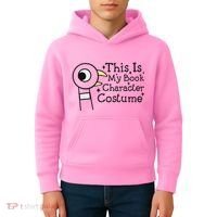 This Is My Book Character Costume Kids Hoodie thumb 4