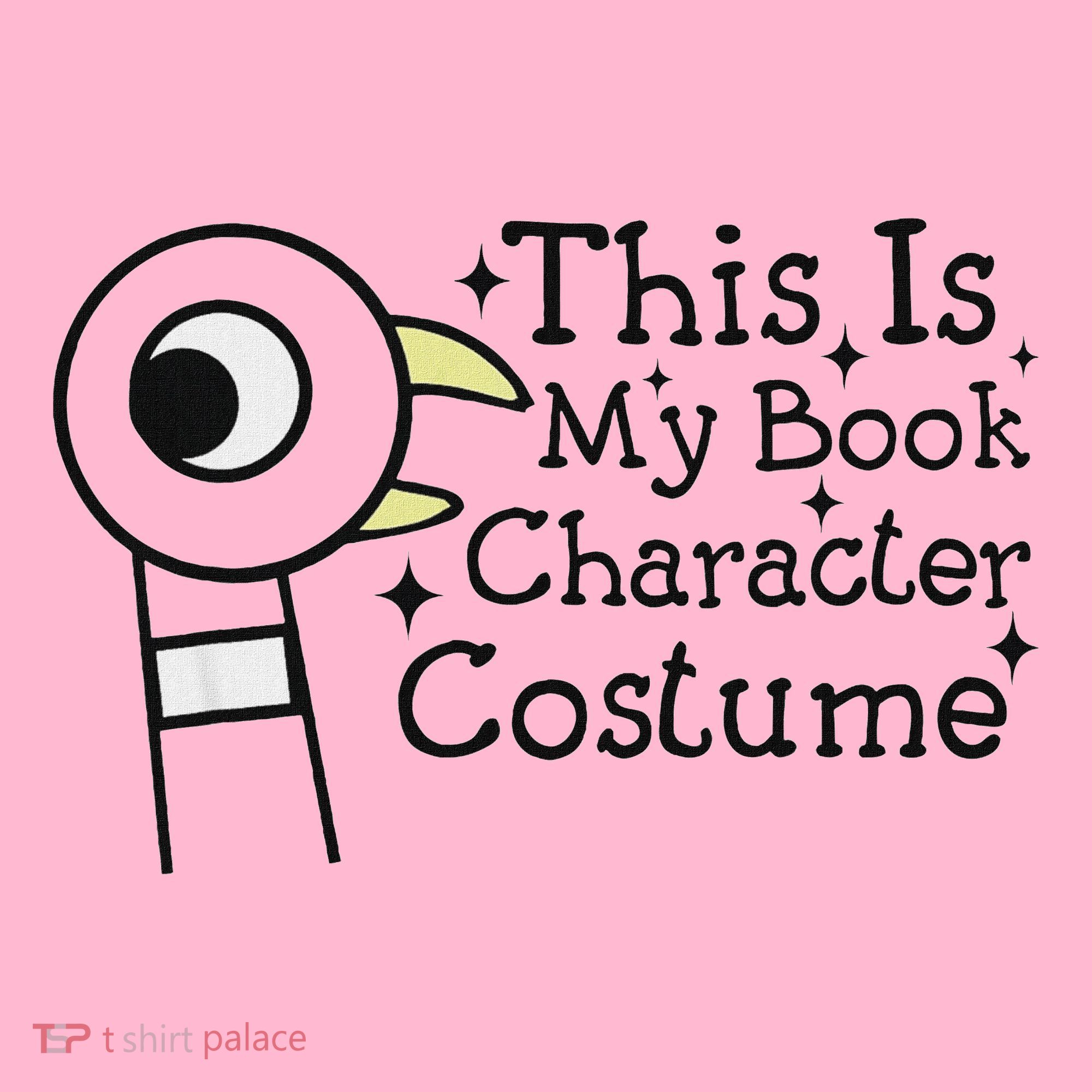 This Is My Book Character Costume Kids Long Sleeve Shirt