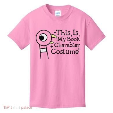 This Is My Book Character Costume Kids T-Shirt