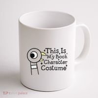 This Is My Book Character Costume Coffee Mug thumb 1