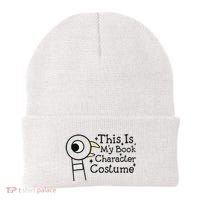 This Is My Book Character Costume Beanie thumb 0