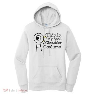 This Is My Book Character Costume Women's Hoodie