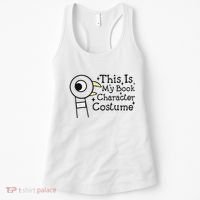 This Is My Book Character Costume Women's Tank Top thumb 0