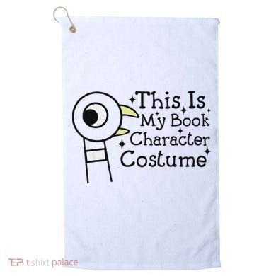 This Is My Book Character Costume Golf Towel