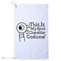 This Is My Book Character Costume Golf Towel thumb 0