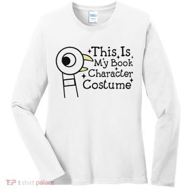 This Is My Book Character Costume Women's Long Sleeve Shirt