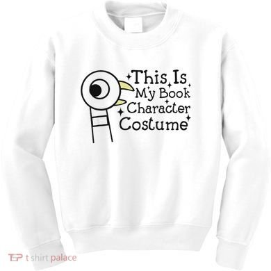 This Is My Book Character Costume Kids Sweatshirt