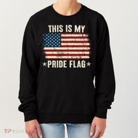 This Is My Pride Flag USA American Women's Sweatshirt thumb 0