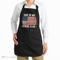 This Is My Pride Flag USA American Apron thumb 2