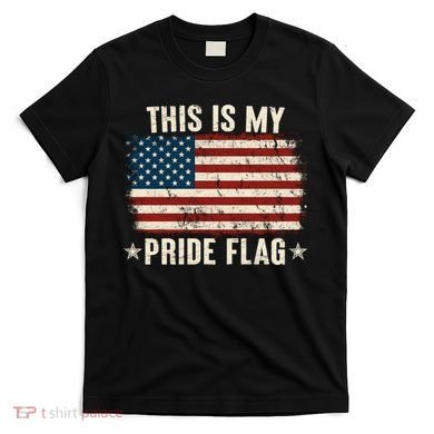 This Is My Pride Flag USA American T-Shirt
