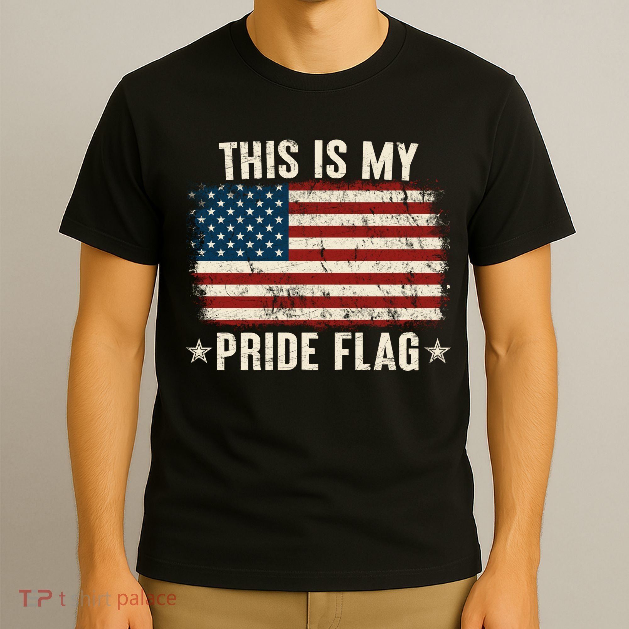 This Is My Pride Flag USA American T-Shirt