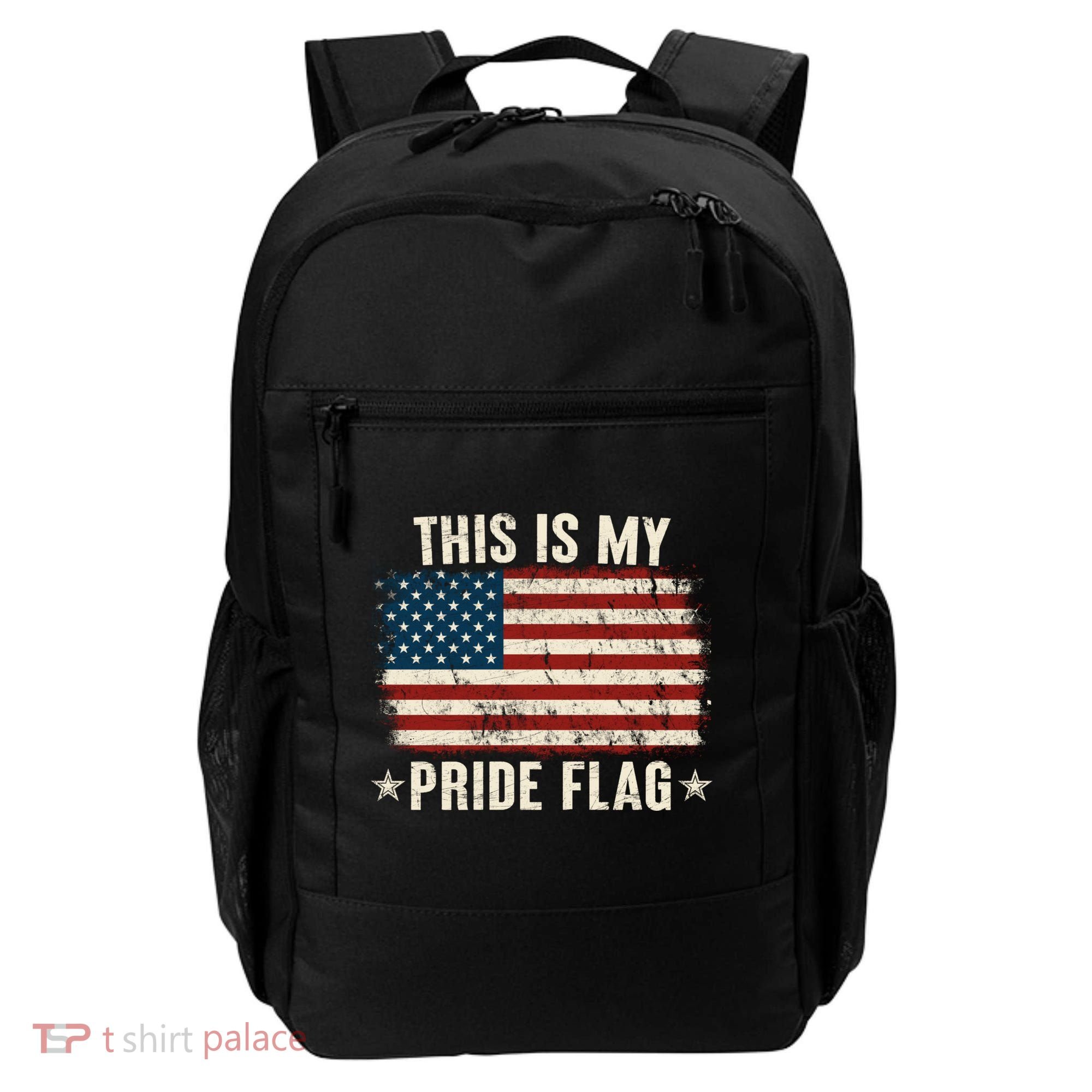 This Is My Pride Flag USA American Backpack