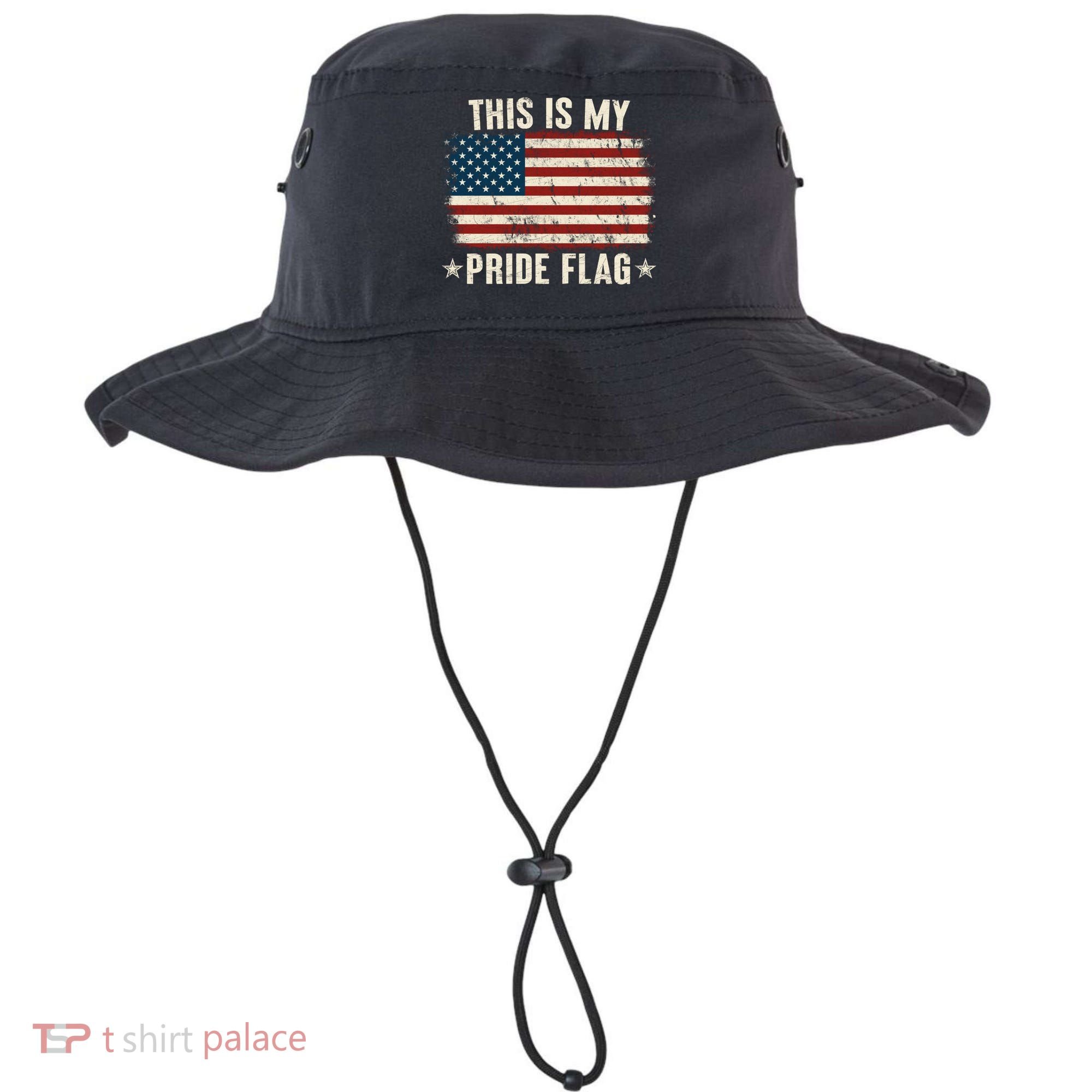 This Is My Pride Flag USA American Bucket Hat