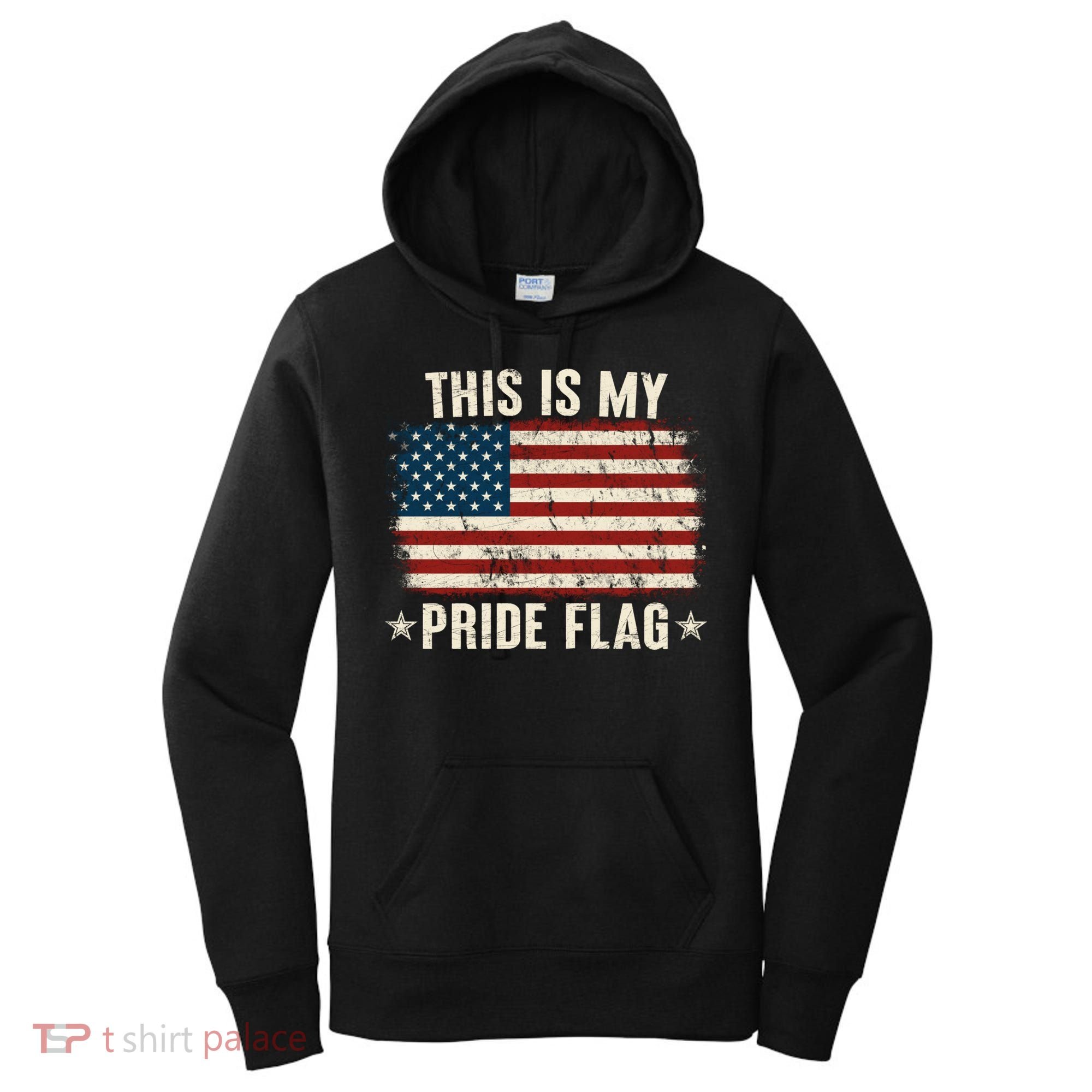 This Is My Pride Flag USA American Women's Hoodie