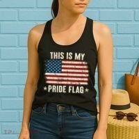 This Is My Pride Flag USA American Women's Tank Top thumb 2