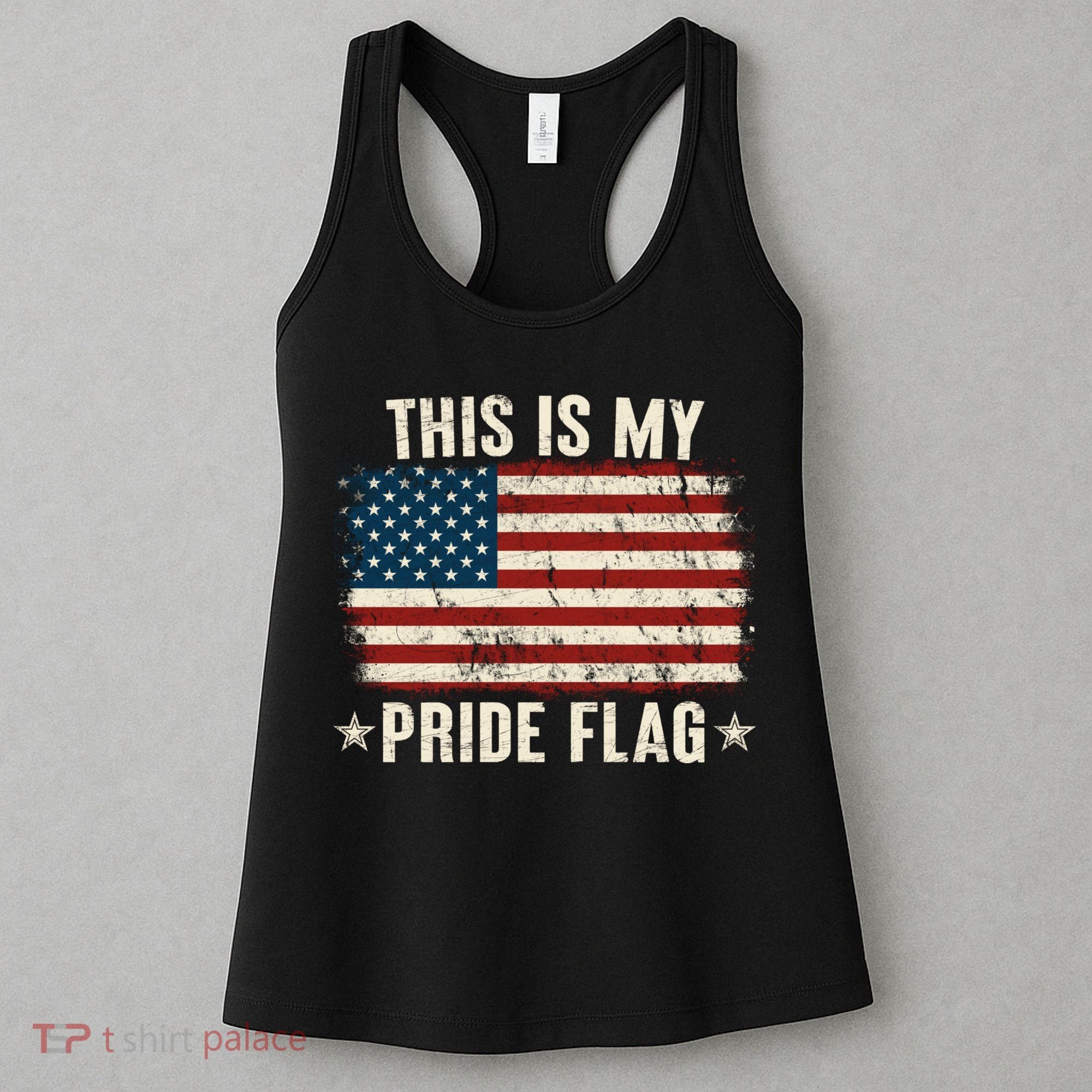 This Is My Pride Flag USA American Women's Tank Top