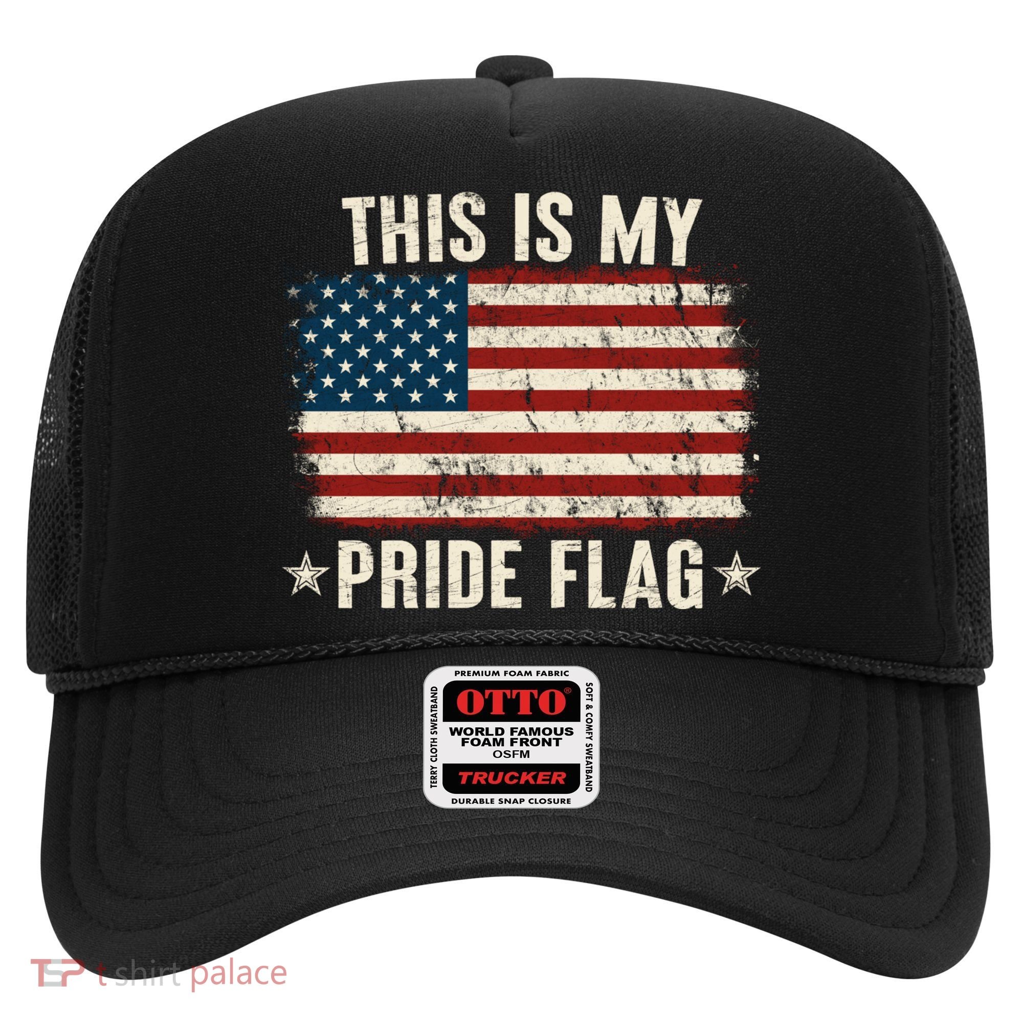 This Is My Pride Flag USA American Hat