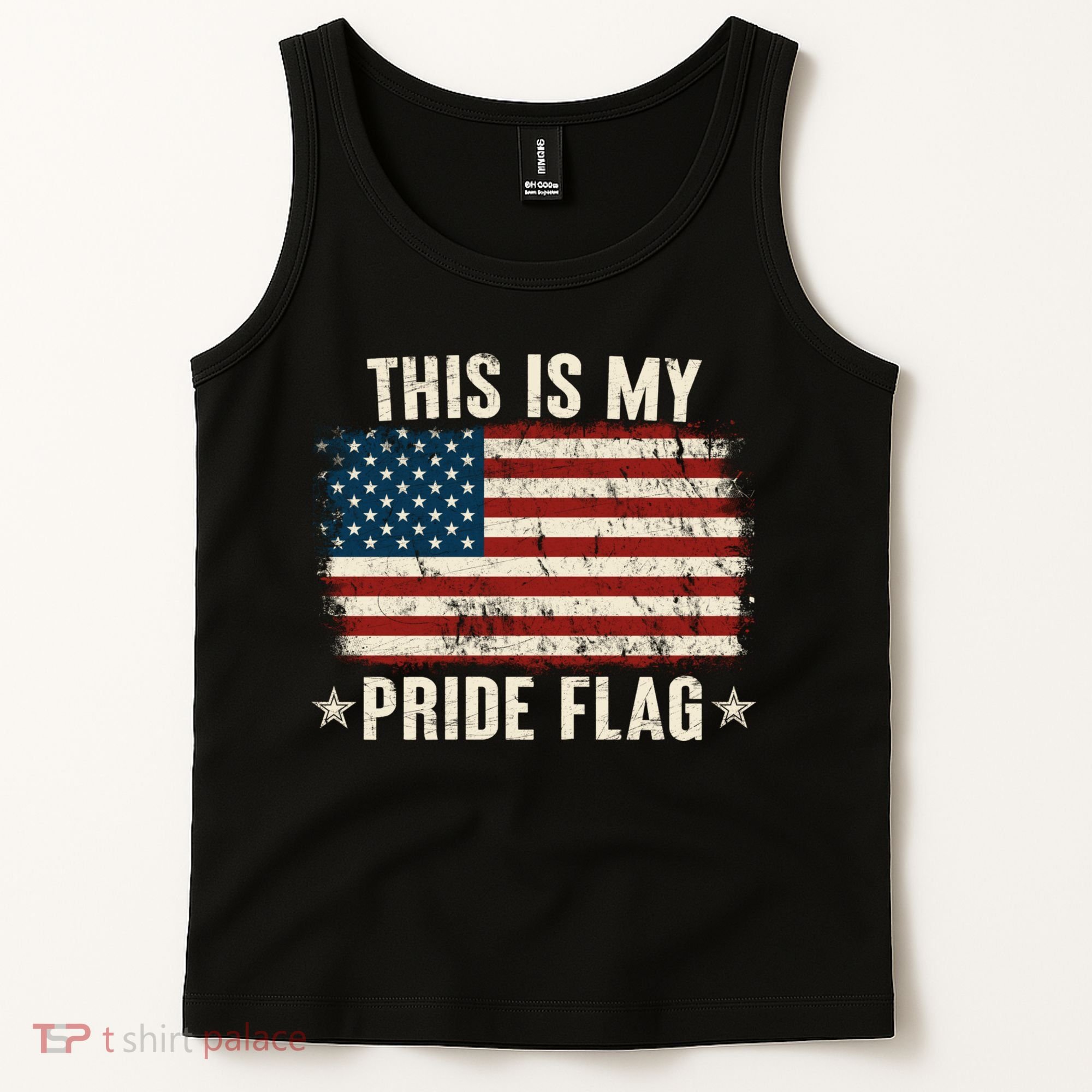 This Is My Pride Flag USA American Tank Top