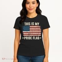 This Is My Pride Flag USA American Women's T-Shirt thumb 4