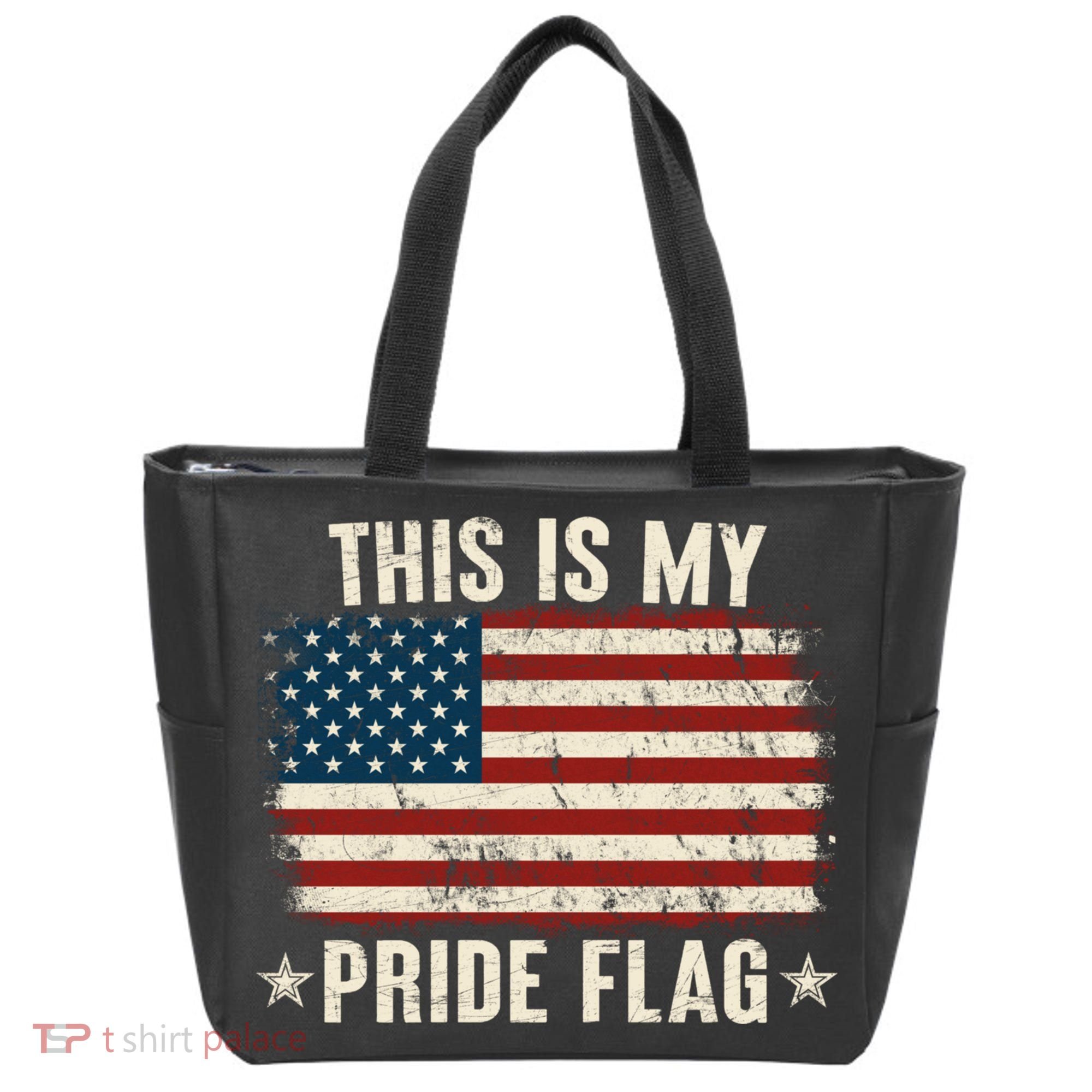 This Is My Pride Flag USA American Tote Bag