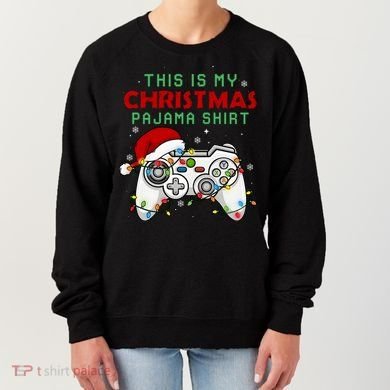 This Is My Christmas Pajama Video Game Controller Women's Sweatshirt