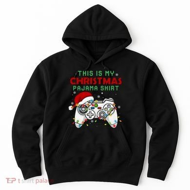 This Is My Christmas Pajama Video Game Controller Hoodie