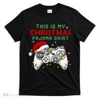 This Is My Christmas Pajama Video Game Controller T-Shirt thumb 0