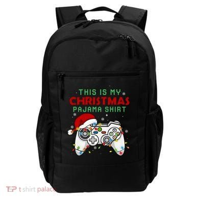 This Is My Christmas Pajama Video Game Controller Backpack