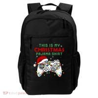 This Is My Christmas Pajama Video Game Controller Backpack thumb 0