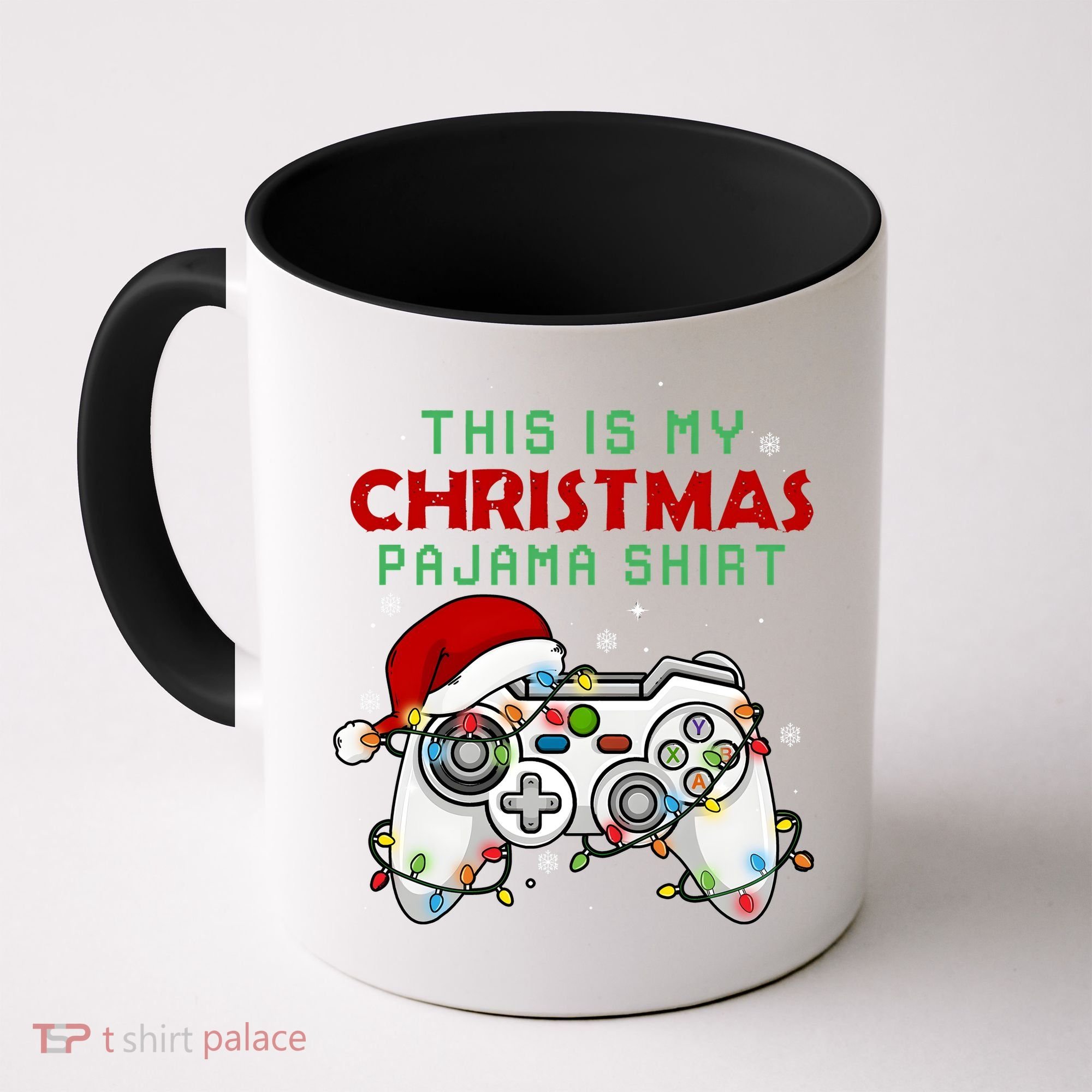 This Is My Christmas Pajama Video Game Controller Coffee Mug